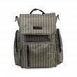 JuJuBe Black Olive - Be Sporty Multi-Functional Lightweight Diaper Messenger Backpack